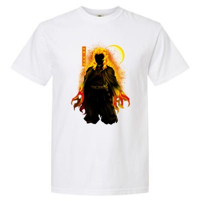 Kyojuro Hashira Dark Shadow Garment-Dyed Heavyweight T-Shirt