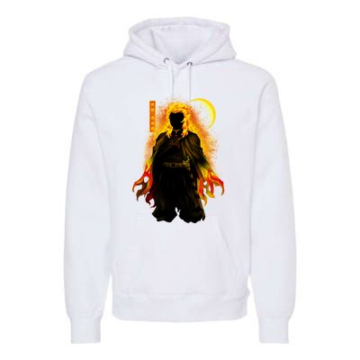 Kyojuro Hashira Dark Shadow Premium Hoodie