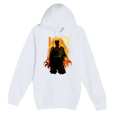 Kyojuro Hashira Dark Shadow Premium Pullover Hoodie