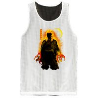 Kyojuro Hashira Dark Shadow Mesh Reversible Basketball Jersey Tank