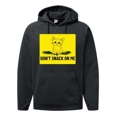 Kamala Harris DonT Snack On Me Performance Fleece Hoodie