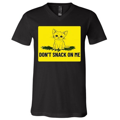 Kamala Harris DonT Snack On Me V-Neck T-Shirt