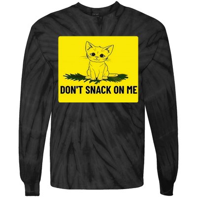 Kamala Harris DonT Snack On Me Tie-Dye Long Sleeve Shirt