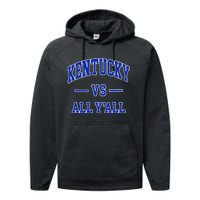 Kenucky Hrowback Design Classic Performance Fleece Hoodie