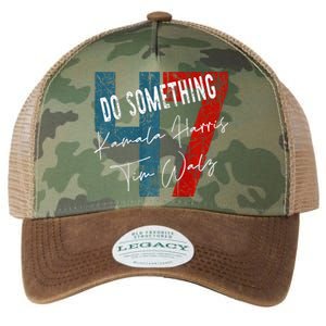 Kamala Harris Do Something Harris Walz Do Something Premium Legacy Tie Dye Trucker Hat