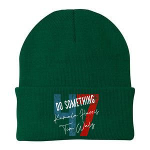 Kamala Harris Do Something Harris Walz Do Something Premium Knit Cap Winter Beanie