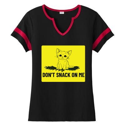 Kamala Harris DonT Snack On Me Ladies Halftime Notch Neck Tee