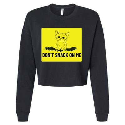 Kamala Harris DonT Snack On Me Cropped Pullover Crew