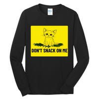 Kamala Harris DonT Snack On Me Tall Long Sleeve T-Shirt