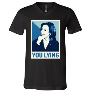 Kamala Harris Debate 2024 V-Neck T-Shirt