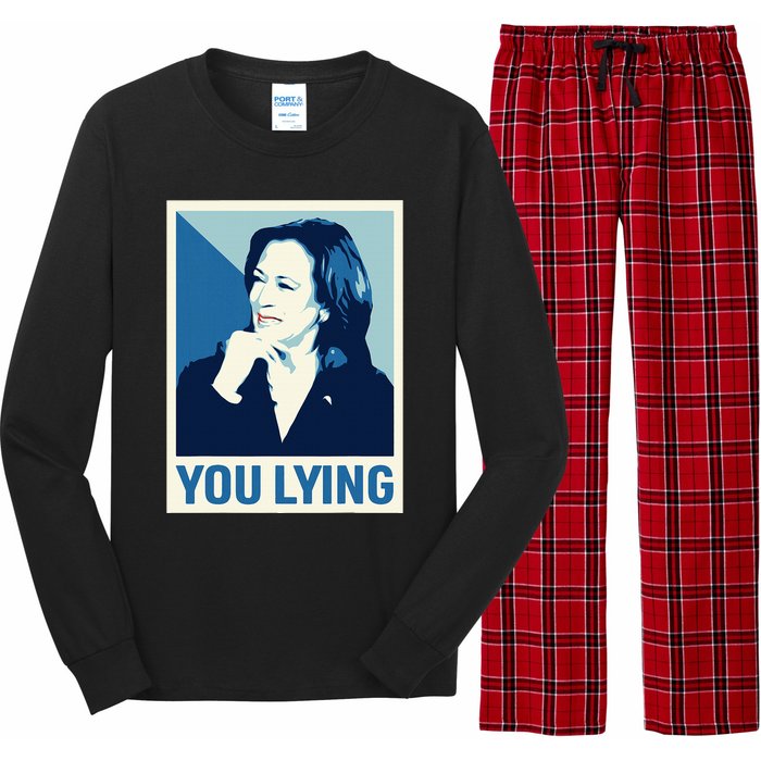 Kamala Harris Debate 2024 Long Sleeve Pajama Set