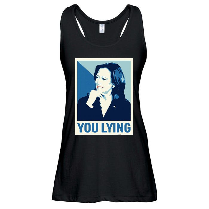 Kamala Harris Debate 2024 Ladies Essential Flowy Tank