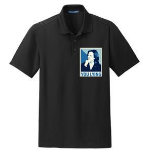 Kamala Harris Debate 2024 Dry Zone Grid Polo