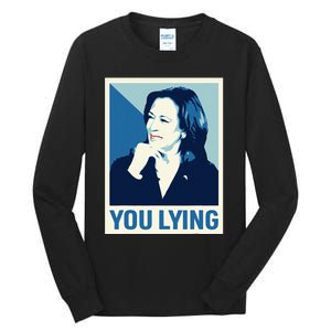 Kamala Harris Debate 2024 Tall Long Sleeve T-Shirt