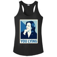 Kamala Harris Debate 2024 Ladies PosiCharge Competitor Racerback Tank