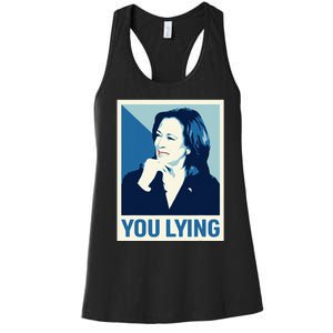 Kamala Harris Debate 2024 Women's Racerback Tank