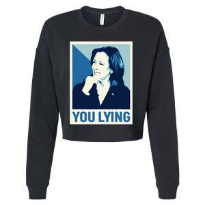 Kamala Harris Debate 2024 Cropped Pullover Crew