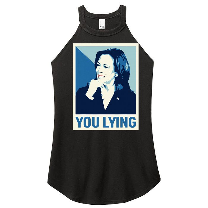 Kamala Harris Debate 2024 Women's Perfect Tri Rocker Tank