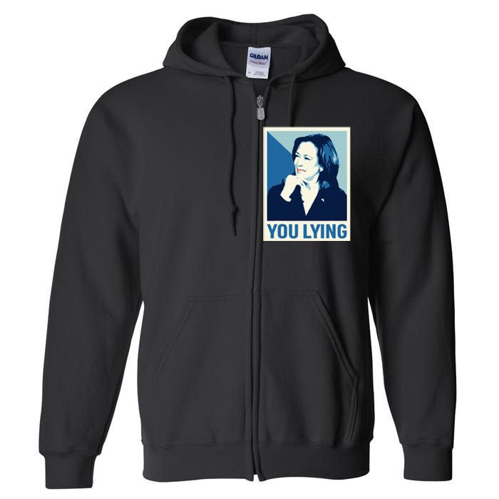 Kamala Harris Debate 2024 Full Zip Hoodie