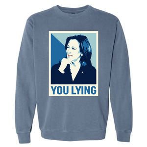 Kamala Harris Debate 2024 Garment-Dyed Sweatshirt