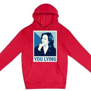 Kamala Harris Debate 2024 Premium Pullover Hoodie