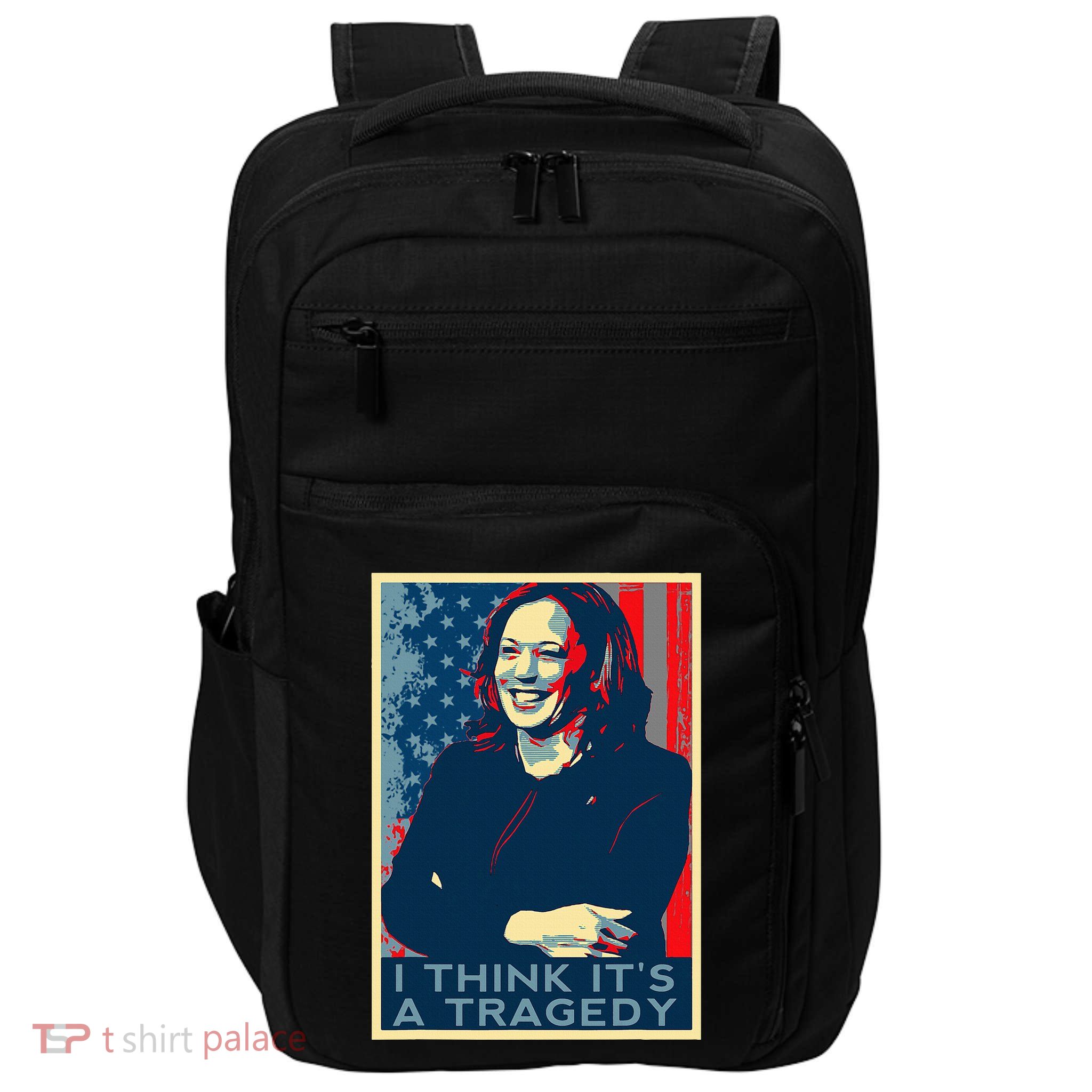 Kamala Harris Debate Donald Trump I Think ItS A Tragedy Impact Tech Backpack