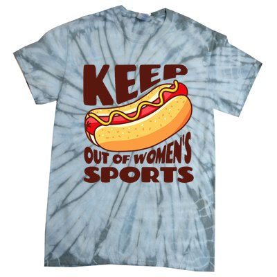 Keep Hot Dogs Out Of Sports Trump Fans Tie-Dye T-Shirt