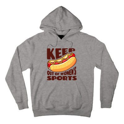 Keep Hot Dogs Out Of Sports Trump Fans Tall Hoodie