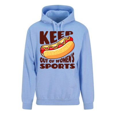 Keep Hot Dogs Out Of Sports Trump Fans Unisex Surf Hoodie