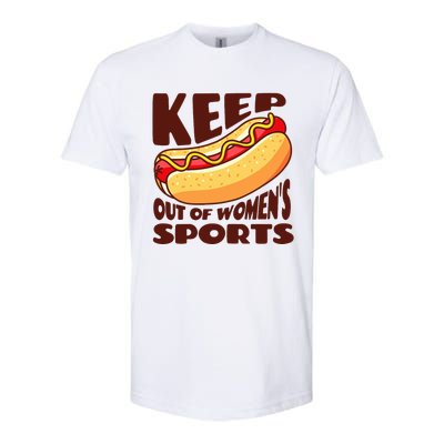 Keep Hot Dogs Out Of Sports Trump Fans Softstyle CVC T-Shirt