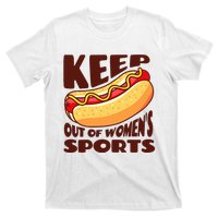 Keep Hot Dogs Out Of Sports Trump Fans T-Shirt