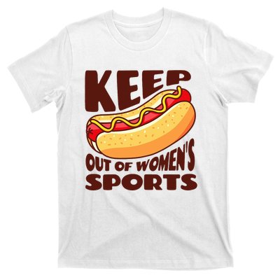 Keep Hot Dogs Out Of Sports Trump Fans T-Shirt