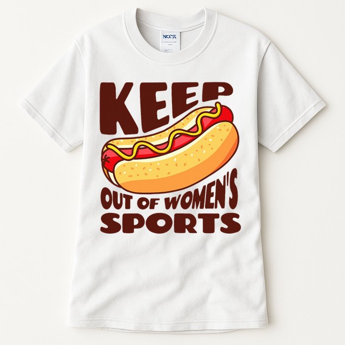 Keep Hot Dogs Out Of Sports Trump Fans Tall T-Shirt