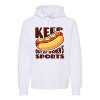 Keep Hot Dogs Out Of Sports Trump Fans Premium Hoodie