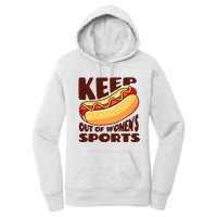 Keep Hot Dogs Out Of Sports Trump Fans Women's Pullover Hoodie