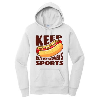 Keep Hot Dogs Out Of Sports Trump Fans Women's Pullover Hoodie