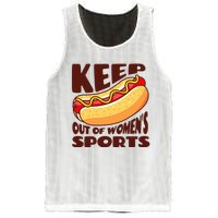 Keep Hot Dogs Out Of Sports Trump Fans Mesh Reversible Basketball Jersey Tank