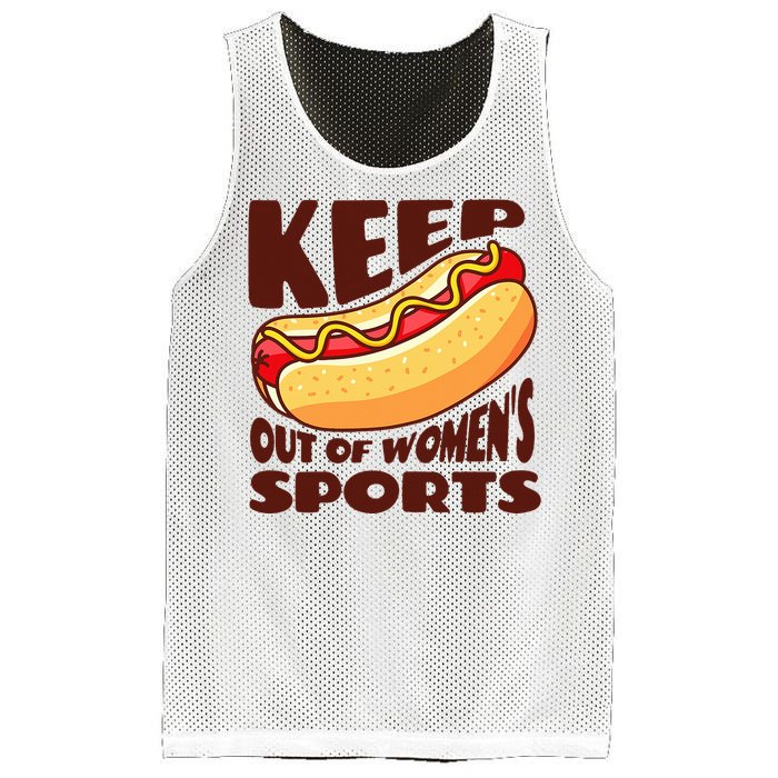 Keep Hot Dogs Out Of Sports Trump Fans Mesh Reversible Basketball Jersey Tank