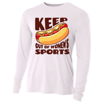 Keep Hot Dogs Out Of Sports Trump Fans Cooling Performance Long Sleeve Crew