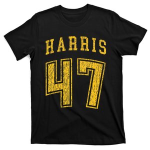 Kamala Harris Double Sided Classic Baseball Style Design Premium T-Shirt