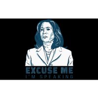 Kamala Harris Excuse Me IM Speaking President 2024 Bumper Sticker