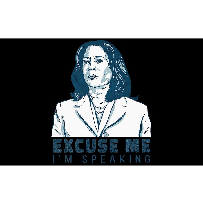 Kamala Harris Excuse Me IM Speaking President 2024 Bumper Sticker