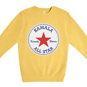 Kamala Harris Election Supporter Shoes Premium Crewneck Sweatshirt