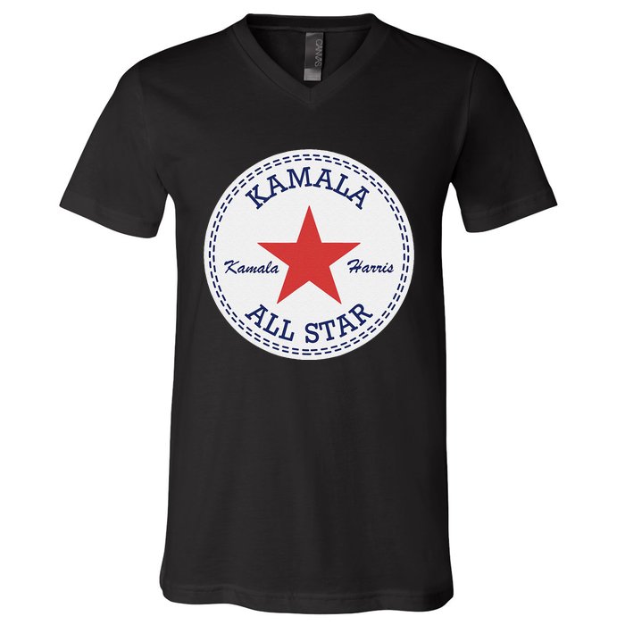 Kamala Harris Election Supporter Shoes V-Neck T-Shirt