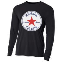 Kamala Harris Election Supporter Shoes Cooling Performance Long Sleeve Crew