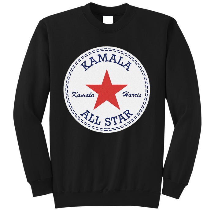 Kamala Harris Election Supporter Shoes Tall Sweatshirt