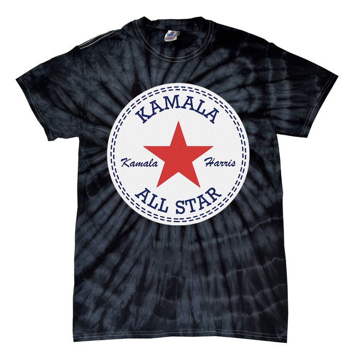 Kamala Harris Election Supporter Shoes Tie-Dye T-Shirt