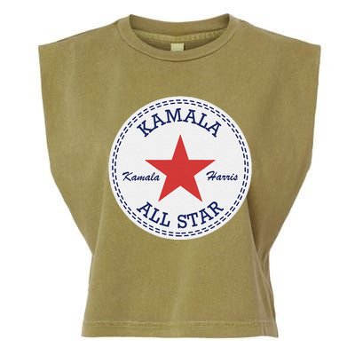 Kamala Harris Election Supporter Shoes Garment-Dyed Women's Muscle Tee