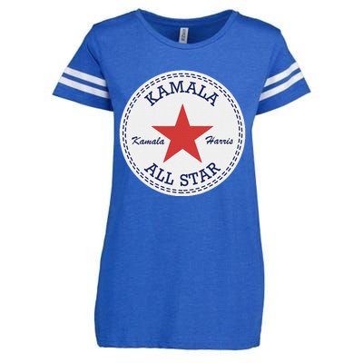 Kamala Harris Election Supporter Shoes Enza Ladies Jersey Football T-Shirt