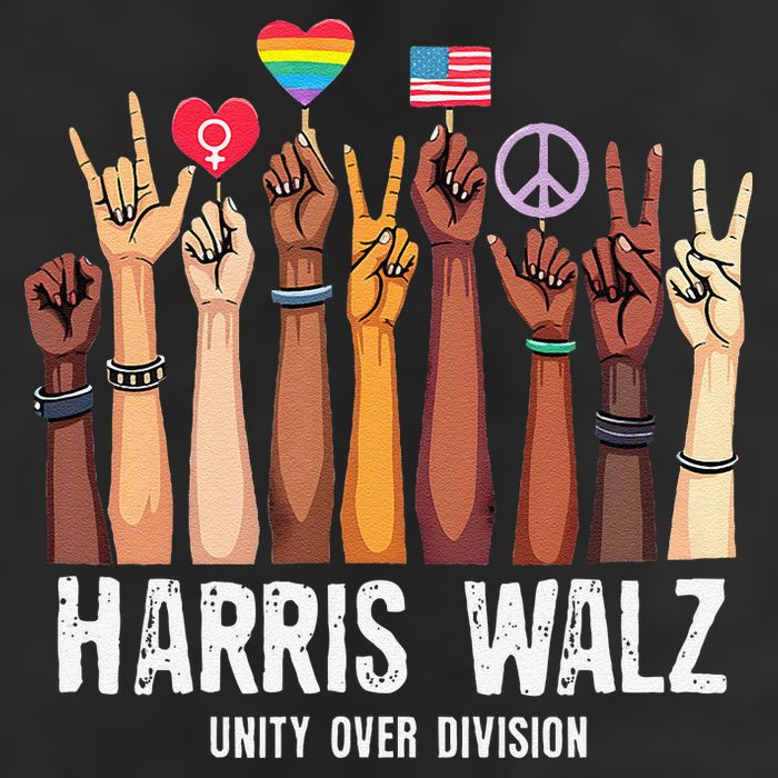 Kamala Harris Election Day Harris Walz Unity Over Division Adult Drive Performance Visor